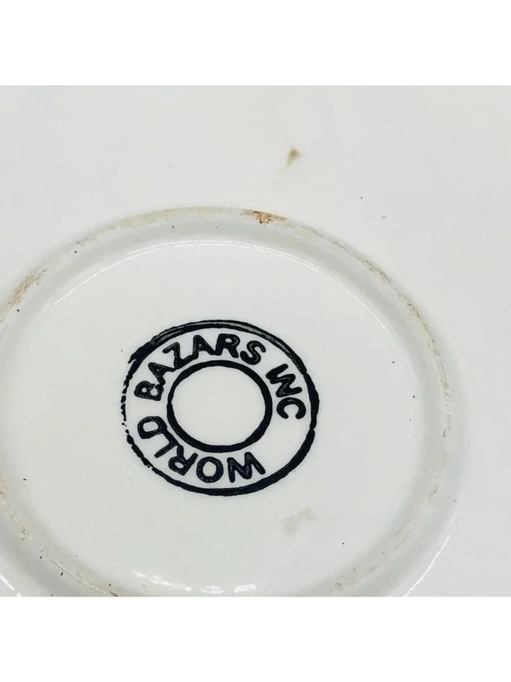 Holiday Ceramic Serving Bowl Snowmen World Bazar Christmas 12